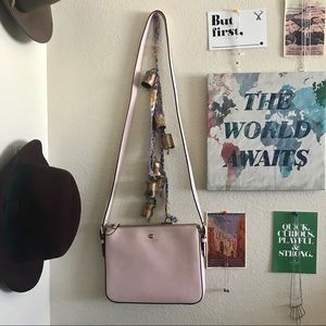 kate spade baby pink crossbody purse